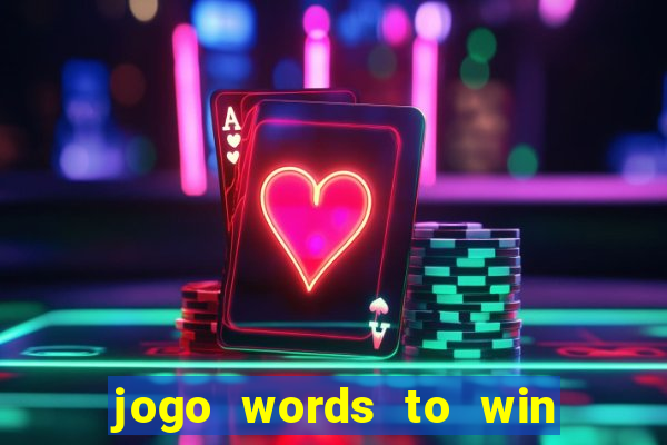 jogo words to win paga mesmo